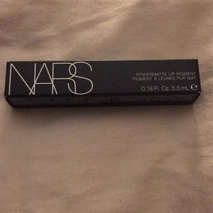 New Nars power Matt lip pigment under my thumb